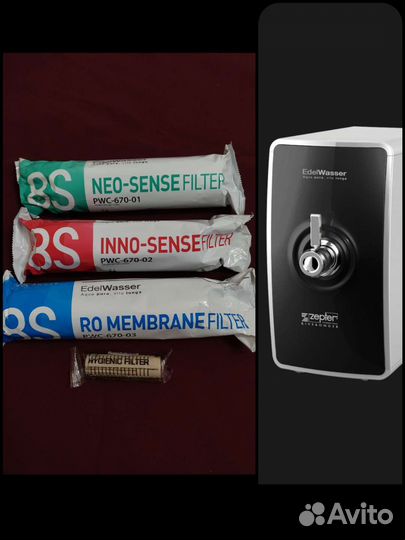 Картриджи мембрана оригинал для фильтра Edelwasser