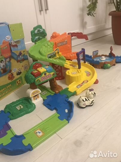 Игровой набор vtech c музыкальной машинкой Зеброй