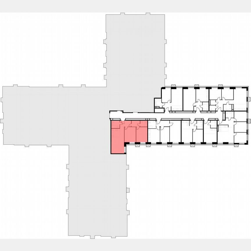 2-к. апартаменты, 73,6 м², 10/30 эт.