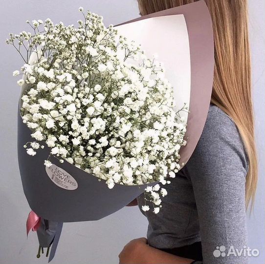 Букеты из гипсофил