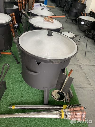 Комплект Казан печь шумовка 22 литра