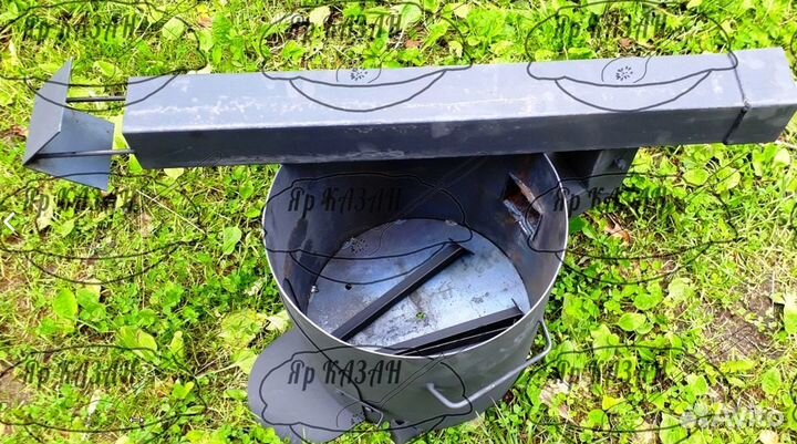 Печь РФ печка очаг учаг 6-22л разборная под казан