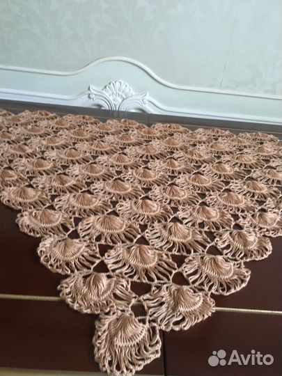 Шаль ручная работа