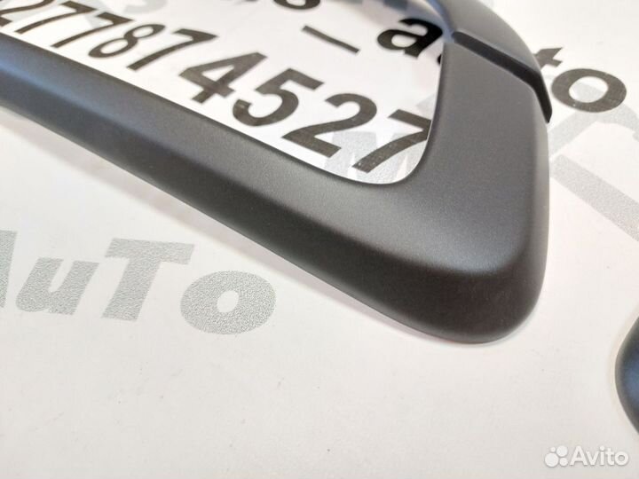 Накладки на молдинги (антихром) Лада Гранта FL