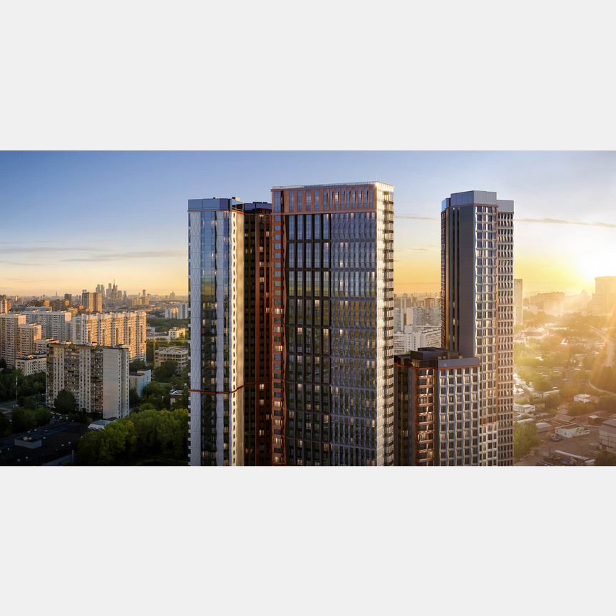 2-к. квартира, 64,3 м², 12/50 эт.