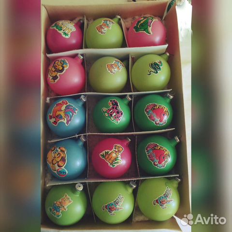 Ёлочные игрушки (лот 5 )