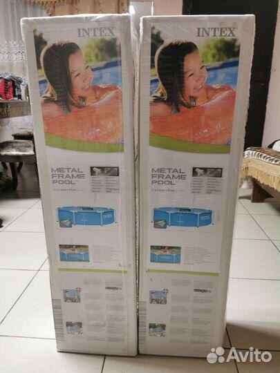 Каркасный бассейн новый