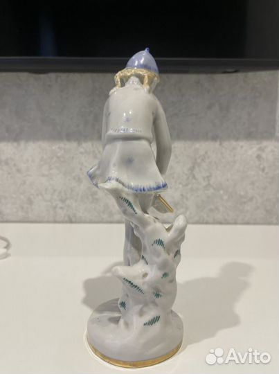 Статуэтка фарфор фигуристка СССР