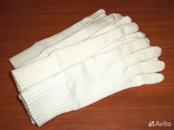 Перчатки шерстяные белые армии Чехии (9)