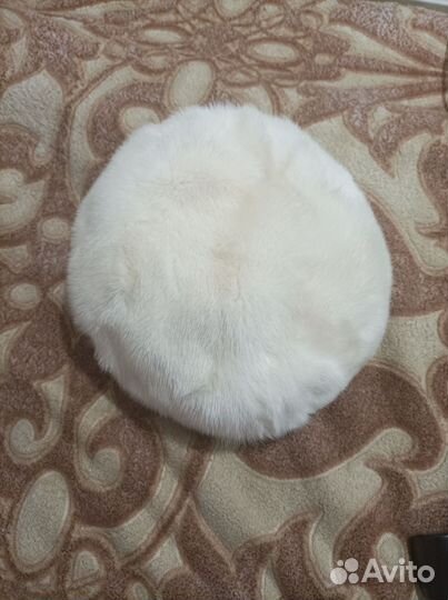 Берет женский норковый