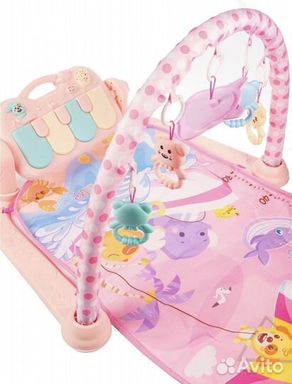 Детскмй развивающий коврик-пианино