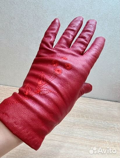 Перчатки жен. Kang Tai нат.кожа