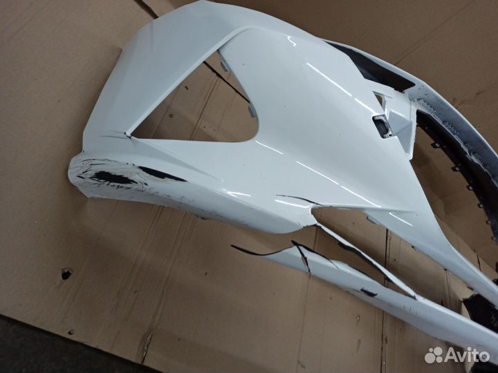 Передний бампер Хендай Солярис 2 рестайлинг