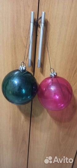 Ёлочные игрушки. Большие шары