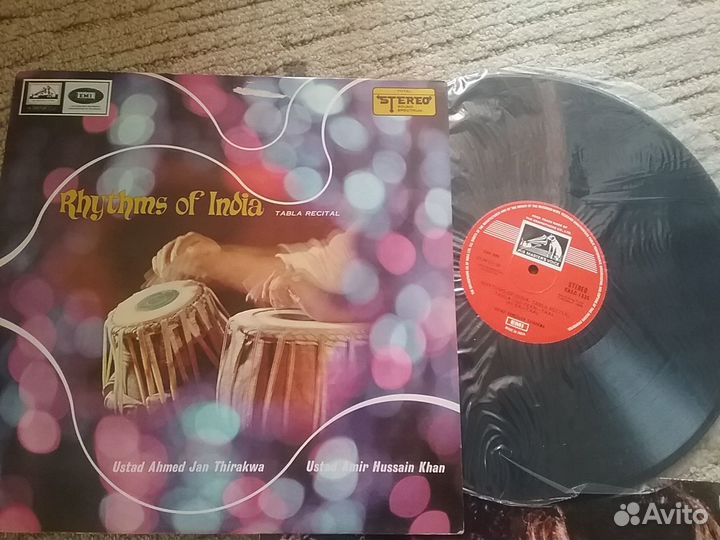 Виниловые пластинки Индия 5шт