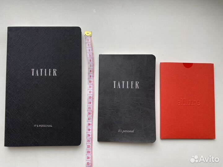 Блокнот черный новый Tatler