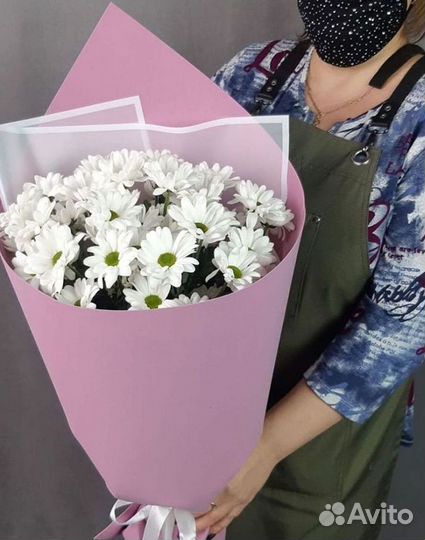 Доставка букетов и цветов. Хризантема