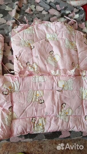 Бортики в детскую кроватку новые