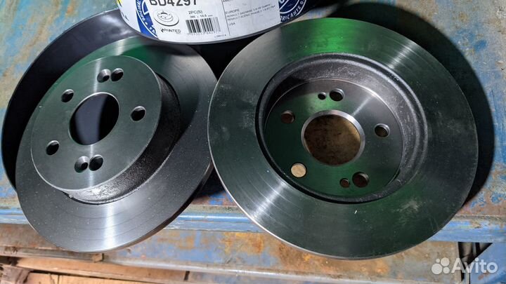Тормозные диски задние 2 шт renault scenic I (JA0