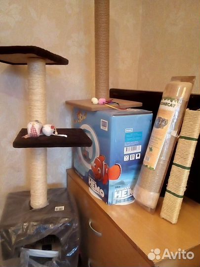 Домик и когтеточка