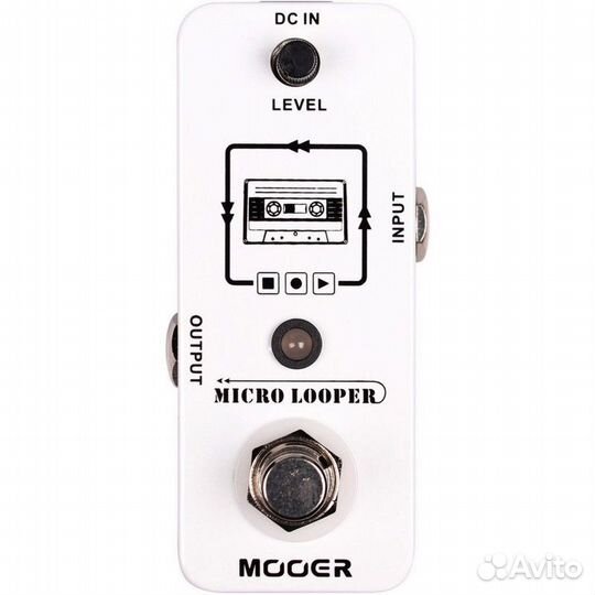 Mooer micro looper -Педаль гитарного эффекта лупер