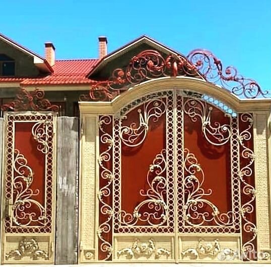 Кованые ворота