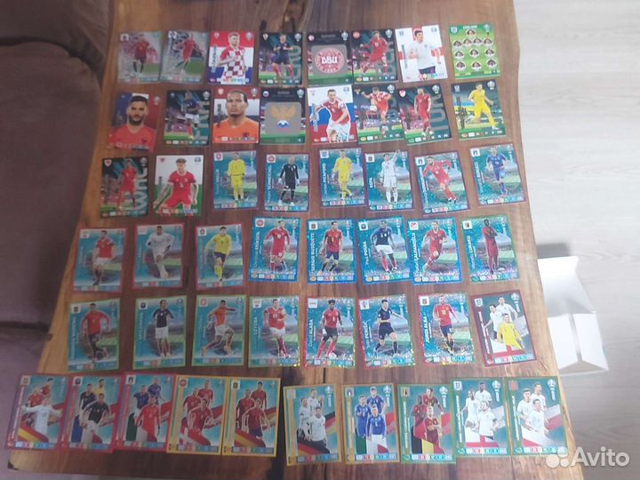 Футбольные карточки Panini