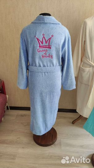 Халат махровый женский