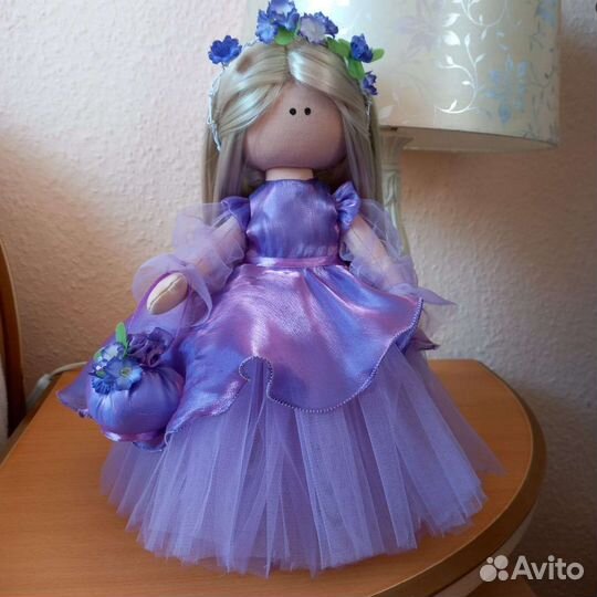 Текстильная интерьерная кукла Принцесса
