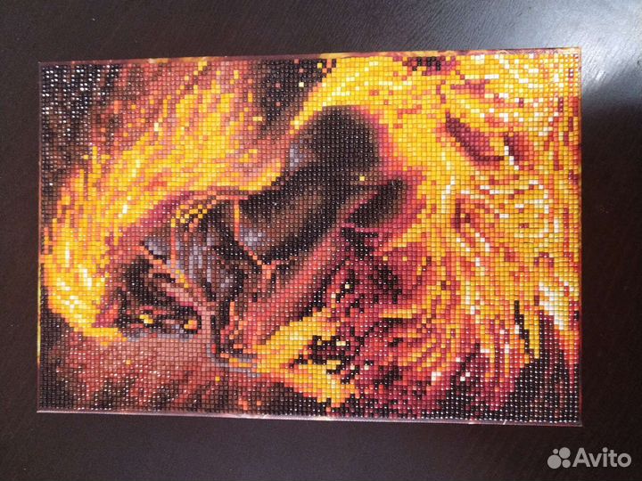 Готовая алмазная картина