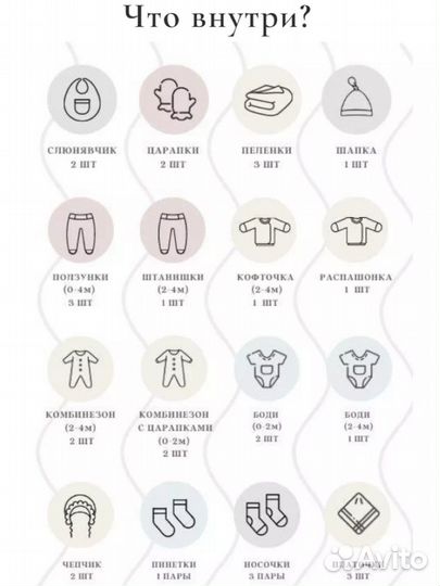 Одежда для новорожденного