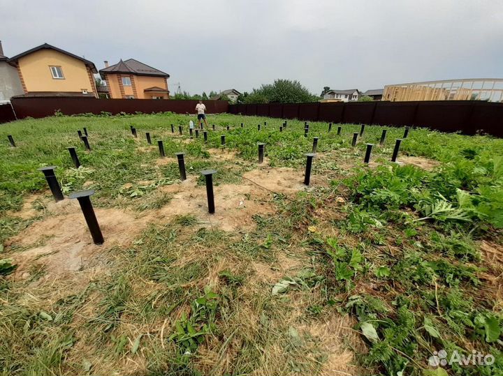 Винтовые сваи под ключ / Фундамент за 1 день