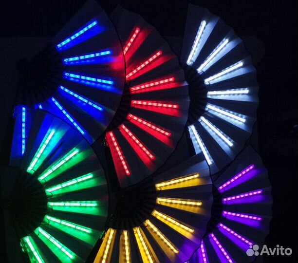 Веер LED Светодиодный Для Вечеринки Рейва Odyssey