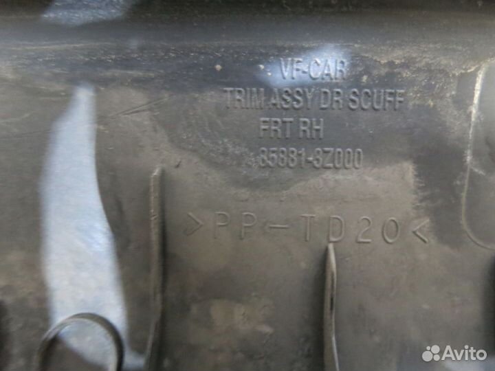 Накладка порога передняя правая Hyundai i40