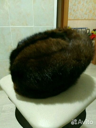 Женская норковая шапка