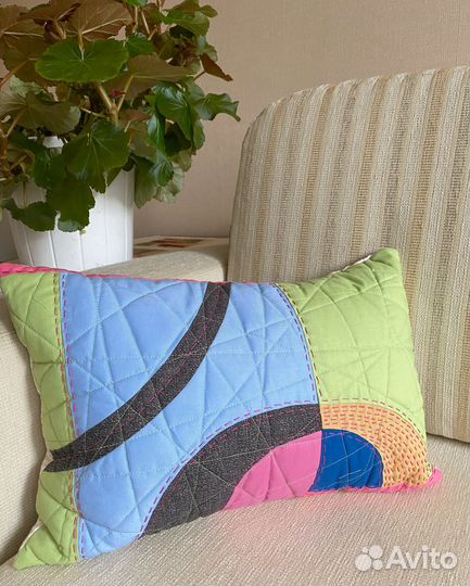 Лоскутные подушки 