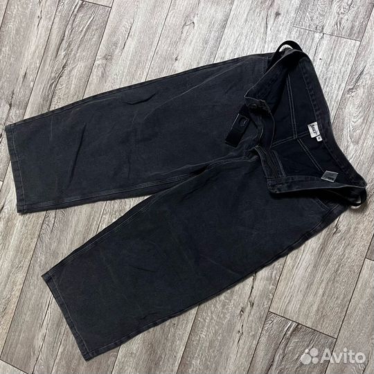 Джинсы трубы широкие оверсайз