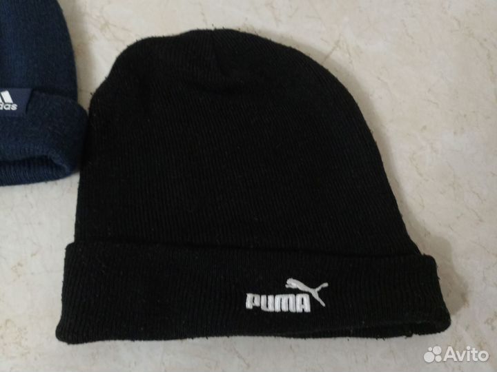 Шапки мужские adidas и puma