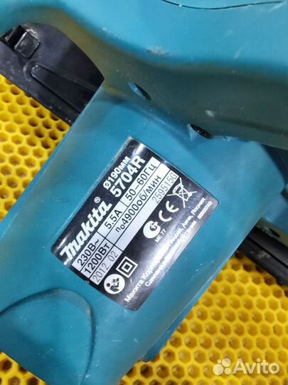 Пила циркулярная ручная makita 5704 R