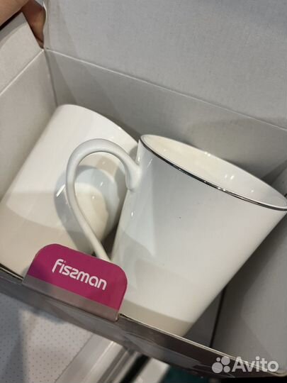 Чайные кружки фарфор Бренда Fissman