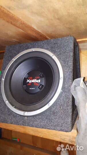 Сабвуфер Sony с усилителем JBL