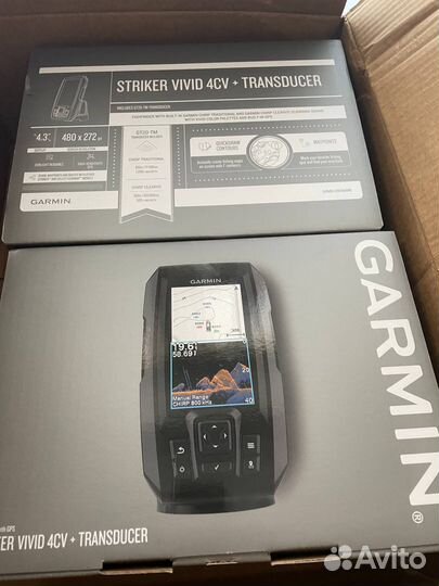 Эхолот Garmin striker Vivid 4cv