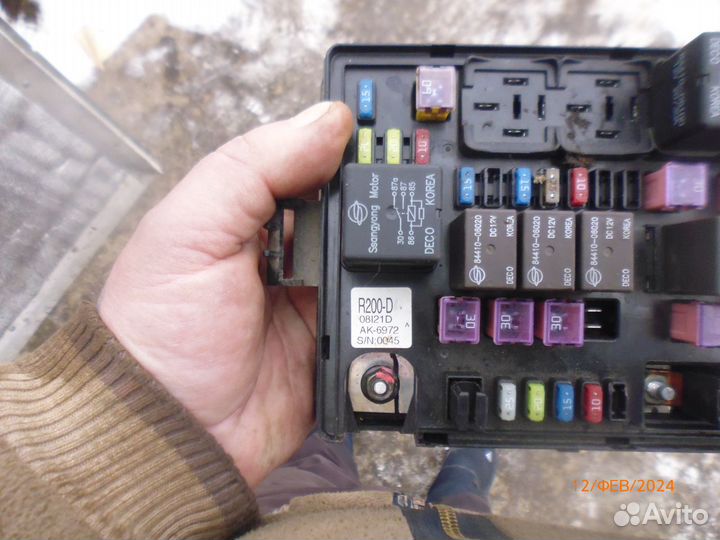 Тагаз тагер 2.6 монтажный блок