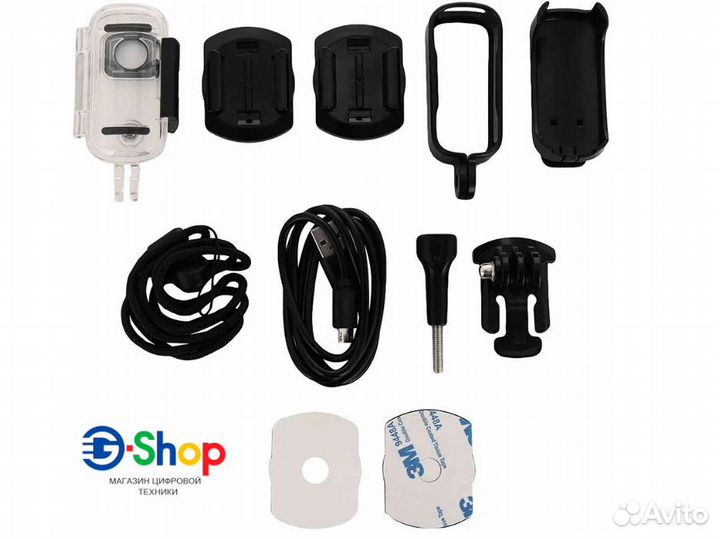 Экшн-камера SJCam C100 2560х1440P/30Fps/12Mp/Wi-Fi