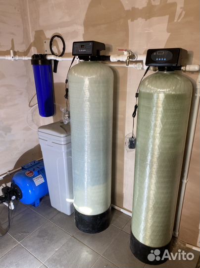 Монтаж систем очистки воды гарантия сервис