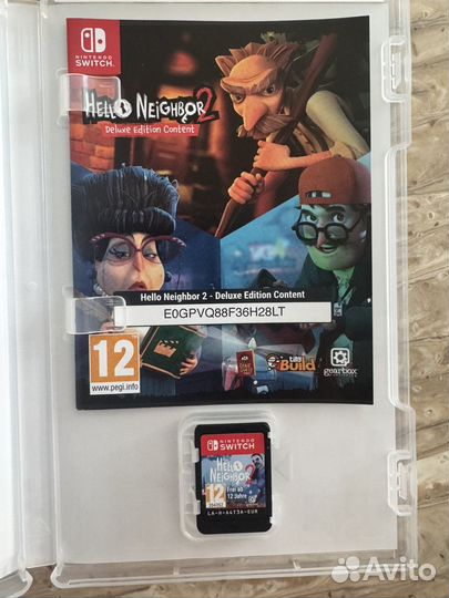 Картирдж Hello Neighbour 2 для Nintendo Switch