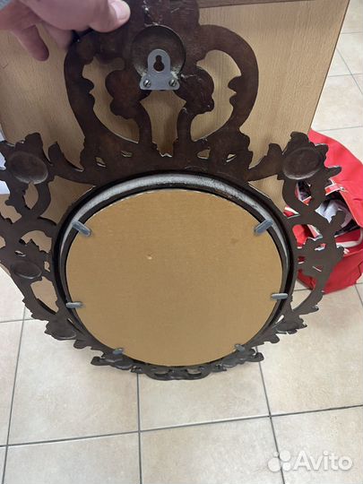 Шикарное большое заркало СССР. Винтаж