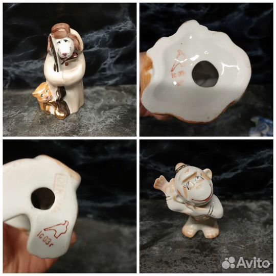 Статуэтки животных Дулево