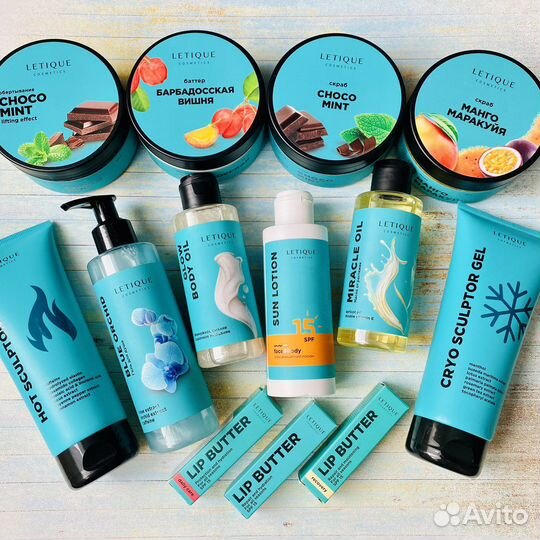 Скраб, баттер, гель, косметика Letique (Летик)