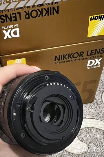 Объектив nikon dx af-s nikkor 18-55mm